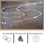 Sterling Silver Satellite Chain Choker Necklace