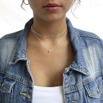 Sterling Silver Satellite Chain Choker Necklace