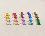 Sparkly Austrian Crystal Disco Ball Earrings