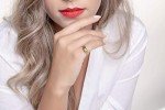 Personalized Monogram Gold Signet Ring for Women