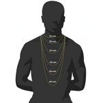 Twisted Rope Chain Necklace in 14K Yellow Gold