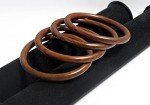 Chunky Pack of 4 Handmade Wood Bangles