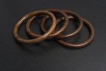 Chunky Pack of 4 Handmade Wood Bangles
