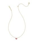 Kendra Scott Ari Heart Pendant Necklace - Gold