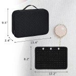 Black Enamel Pin Display Book with 6 Pages