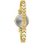 Ladies' Bulova Diamond Yellow Gold Bangle Bracelet Watch