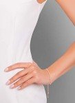 Adjustable Bolo Bead Bracelet in Rose Gold