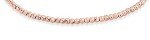 Adjustable Bolo Bead Bracelet in Rose Gold