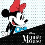 Minnie Mouse Sterling Silver Bow Detail Earrings