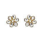 Multi-Layer Kundan Pearl Necklace and Earrings Set