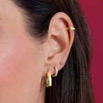 14kt Yellow Gold Single Ear Cuff by RS Pure