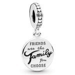 Pandora Friends Are Family Dangle Charm - Sterling Silver