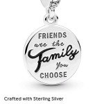 Pandora Friends Are Family Dangle Charm - Sterling Silver