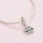 Pandora Friends Are Family Dangle Charm - Sterling Silver