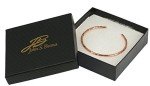 Handmade 3mm Hammered Copper Cuff Bracelet