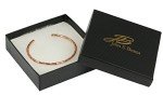 Handmade 3mm Hammered Copper Cuff Bracelet