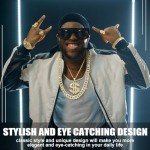 Glam Hip Hop Jewelry Set: Dollar Sign Bling