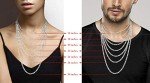 Miabella 925 Sterling Silver Diamond-Cut Figaro Necklace