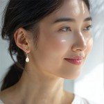 Dainty 925 Sterling Silver Opal Teardrop Earrings