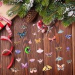 Butterfly Enamel Pins Set - Colorful Lapel Brooches