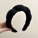 Headband and Wrist Towel Set for Skincare