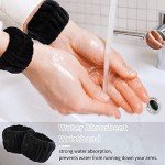 Headband and Wrist Towel Set for Skincare