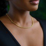 Men's 20" Gold Cuban Link Chain Necklace