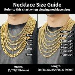 Men's 20" Gold Cuban Link Chain Necklace