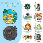 Cute Mixed Enamel Pins Set for Backpacks & Hats