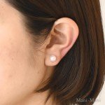 Japanese Cultured Akoya Pearl Clip-On Earrings Set