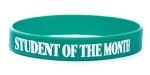 Anderson's Student of the Month Silicone Bracelets, 25 Pack