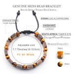 Men's Tiger Eye Healing Stone Bracelet