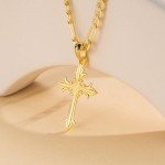 Chloé Lovett 14K Gold Cross Necklace for Everyone