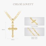 Chloé Lovett 14K Gold Cross Necklace for Everyone