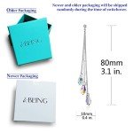 Aurora Borealis Color Change Teardrop Earrings