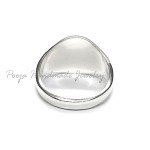 Sterling Silver Chi Rho Signet Ring for Men