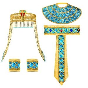 Geyoga Women's Egyptian Princess Costume Jewelry Set