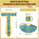 Geyoga Women's Egyptian Princess Costume Jewelry Set