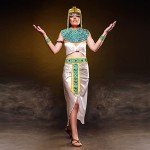 Geyoga Women's Egyptian Princess Costume Jewelry Set