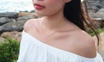 14kt Rose Gold Plated Diamond-Cut Rope Necklace
