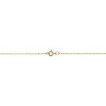 10k Yellow Gold Minimalist Rope Chain Necklace