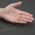 14kt Rose Gold Plated Diamond-Cut Rope Necklace