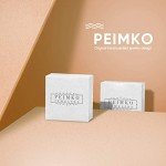 Silver Crescent Moon Layered Necklace with Moonstone