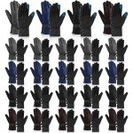 Suhine 24 Pairs Touch Screen Winter Gloves