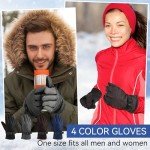 Suhine 24 Pairs Touch Screen Winter Gloves