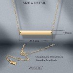 Gold Vertical/Horizontal Bar Necklace for Women