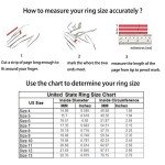 Matching Couples Promise Rings Set - Love You Forever