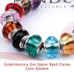 HappyStar 925 Silver Charms for Bracelets & Necklaces