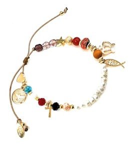 Adjustable Jesus Life Story Charms Bracelet for Women