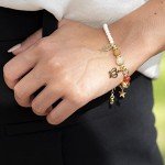 Adjustable Jesus Life Story Charms Bracelet for Women